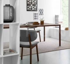 Итальянские Столы обеденные - Стол HERON wood фабрика Calligaris