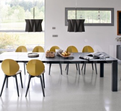 Итальянские Столы обеденные - Стол раздвижной OMNIA XXL фабрика Calligaris