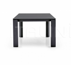 Итальянские Столы обеденные - Стол раздвижной OMNIA GLASS фабрика Calligaris