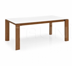 Итальянские Столы обеденные - Стол раздвижной OMNIA GLASS фабрика Calligaris