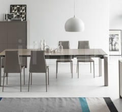 Итальянские Столы обеденные - Стол раздвижной RUNWAY фабрика Calligaris