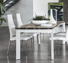 Итальянские Столы обеденные - Стол раздвижной RUNWAY фабрика Calligaris