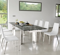 Итальянские Столы обеденные - Стол раздвижной TOWER фабрика Calligaris