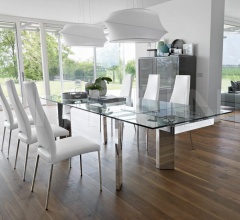 Итальянские Столы обеденные - Стол раздвижной TOWER фабрика Calligaris