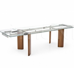Итальянские Столы обеденные - Стол раздвижной TOWER WOOD фабрика Calligaris