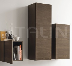 Итальянские Стеллажи - Навесной шкаф INBOX WOOD фабрика Calligaris