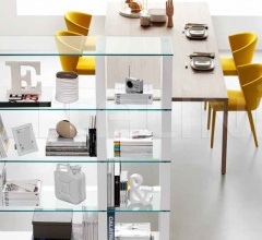Итальянские Стеллажи - Стеллаж LIB CS/6032-CO4/CO5 фабрика Calligaris