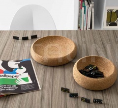 Итальянские Аксессуары для интерьера - Чаша корковая KORK фабрика Calligaris