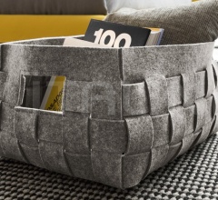 Итальянские Аксессуары для интерьера - Набор декоративных корзин TUBE фабрика Calligaris