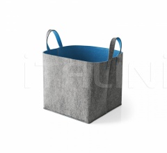 Итальянские Аксессуары для интерьера - Декоративная корзина ELLIOTT фабрика Calligaris