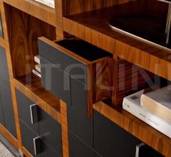 Итальянские Стеллажи - Библиотека HILTON HE700 фабрика Mobilidea