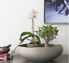 Итальянские Аксессуары для интерьера - Керамическая чаша KALIKA фабрика Calligaris