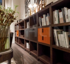 Итальянские Стеллажи - Библиотека HILTON HE700 фабрика Mobilidea