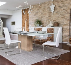 Итальянские Столы обеденные - Стол PARK фабрика Calligaris