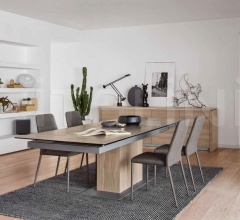 Итальянские Столы обеденные - Стол раздвижной SINCRO фабрика Calligaris