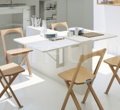 Итальянские Столы обеденные - Откидной настенный стол QUADRO фабрика Calligaris