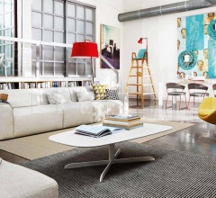 Итальянские Гостиная - Модульный диван ALAMEDA Итальянские Гостиная - Модульный диван ALAMEDA фабрика Calligaris