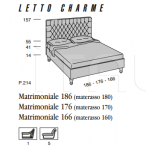 Кровать Charme Mascheroni