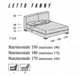 Кровать Fanny Mascheroni