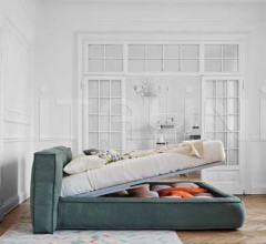 Итальянские Кровати - Кровать Fluff фабрика Bonaldo