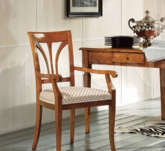 Стул с подлокотниками 50.02 F11 фабрика Tosato