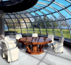 Стол обеденный FONTANA ROUND фабрика Mascheroni