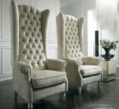 Итальянские Кресла - Кресло Avery bergere trono фабрика DV homecollection