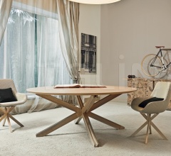 Итальянские Столы обеденные - Стол обеденный C 1450 Итальянские Столы обеденные - Стол обеденный C 1450 фабрика Annibale Colombo