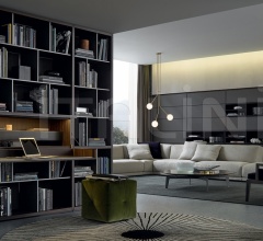 Итальянские Гостиная - Модульная система Wall System Итальянские Гостиная - Модульная система Wall System фабрика Poliform