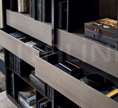 Итальянские Гостиная - Модульная система Wall System Итальянские Гостиная - Модульная система Wall System фабрика Poliform