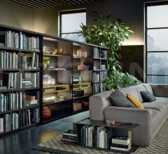 Итальянские Гостиная - Модульная система Wall System Итальянские Гостиная - Модульная система Wall System фабрика Poliform