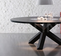 Итальянские Столы обеденные - Круглый стол 456 PANTHEON фабрика Cassina