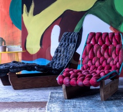 Итальянские Шезлонги - Шезлонг Biknit Итальянские Шезлонги - Шезлонг Biknit фабрика Moroso