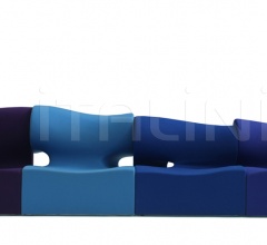 Итальянские Диваны - Модульный диван Misfits Итальянские Диваны - Модульный диван Misfits фабрика Moroso