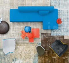 Итальянские Диваны - Модульный диван Lowland Итальянские Диваны - Модульный диван Lowland фабрика Moroso