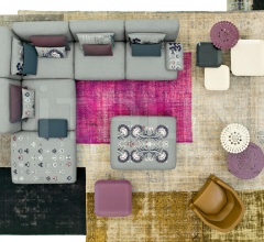 Итальянские Кресла - Кофейный столик Fergana фабрика Moroso