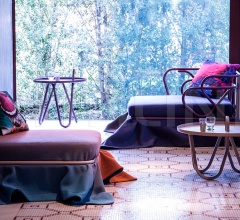 Итальянские Уличная мебель - Модульный диван Oasis фабрика Moroso