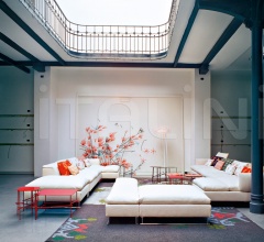 Итальянские Пуфы - Пуф Shanghai Tip Итальянские Пуфы - Пуф Shanghai Tip фабрика Moroso