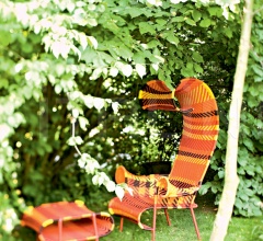Итальянские Уличная мебель - Пуф Sunny фабрика Moroso