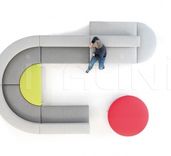 Итальянские Диваны - Модульный диван Freeflow Итальянские Диваны - Модульный диван Freeflow фабрика Moroso