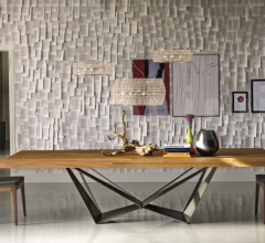 Стол обеденный Skorpio Wood фабрика Cattelan Italia