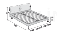 Кровать Nathalie Flou