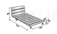 Кровать Tadao Flou