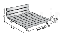 Кровать Tadao Flou