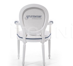 Стул с подлокотниками Luigi 0252A фабрика Seven Sedie