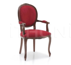 Стул с подлокотниками Rousseau 0256A фабрика Seven Sedie