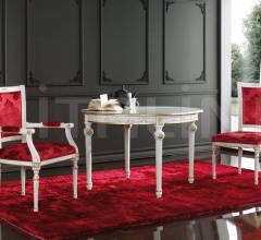 Стул с подлокотниками Svetlana 0411A фабрика Seven Sedie