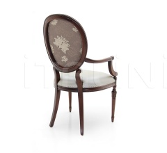 Стул с подлокотниками Olga 0412A фабрика Seven Sedie