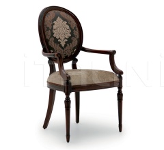 Стул с подлокотниками Olga 0412A фабрика Seven Sedie