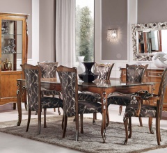 Стул с подлокотниками Chiara 0415A фабрика Seven Sedie